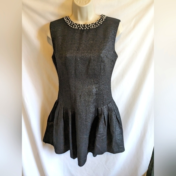 Forever 21 Dress Size Small‎ Black Shimmer - Picture 1 of 8